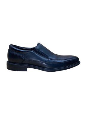Kenneth Cole Men’s Black Leather Comfortable Slip-On Dress Shoes Size 10